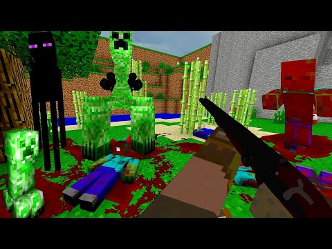 BRUTAL MINECRAFT: A DOOM Total Conversion Mod Where You Rip & Tear Through Minecraft's Blocky World!