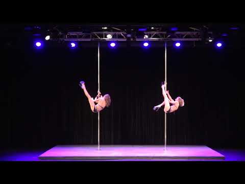 2019 US Pole Dance Championship Doubles Division - Sam Claire & Lacey Mayer
