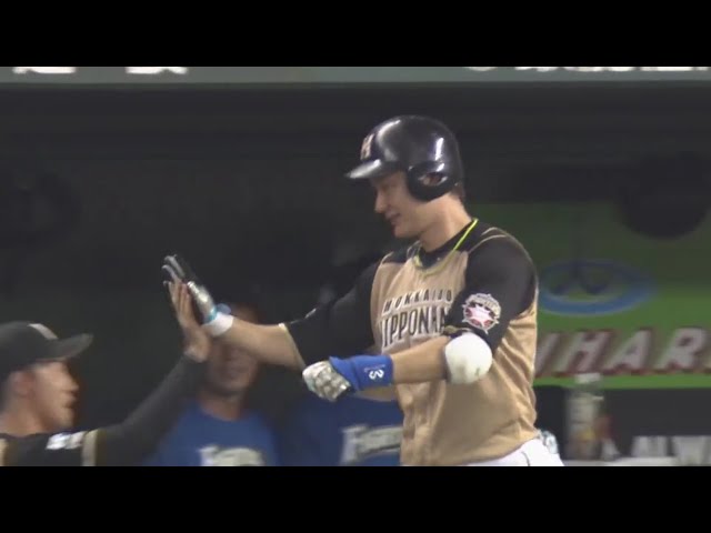 【4回表】すぐさま逆転の一打!! ファイターズ・渡邉が2ランホームランを放つ!! 2019/8/22 L-F
