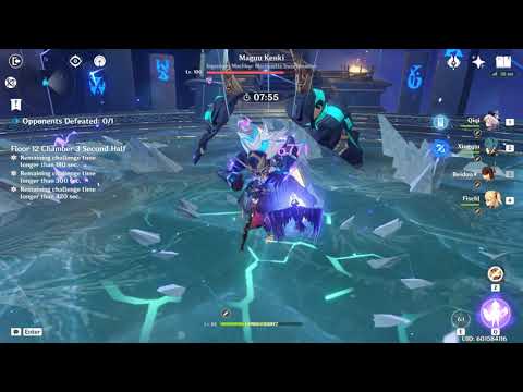 fun with dps qiqi taser in f12 abyss