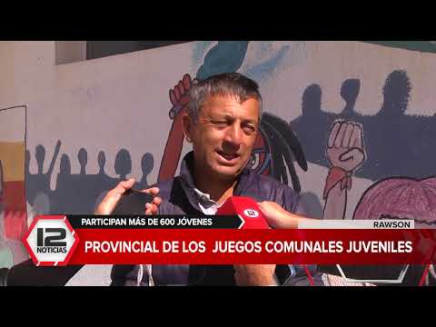 RAWSON | PROVINCIAL DE LOS JUEGOS COMUNALES JUVENILES: PARTICIPAN MÁS DE 600 JÓVENES Y NIÑOS