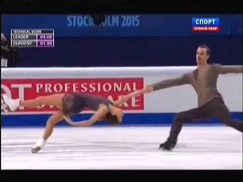 European Figure Skating Championships 2015. FS. Ksenia STOLBOVA / Fedor KLIMOV