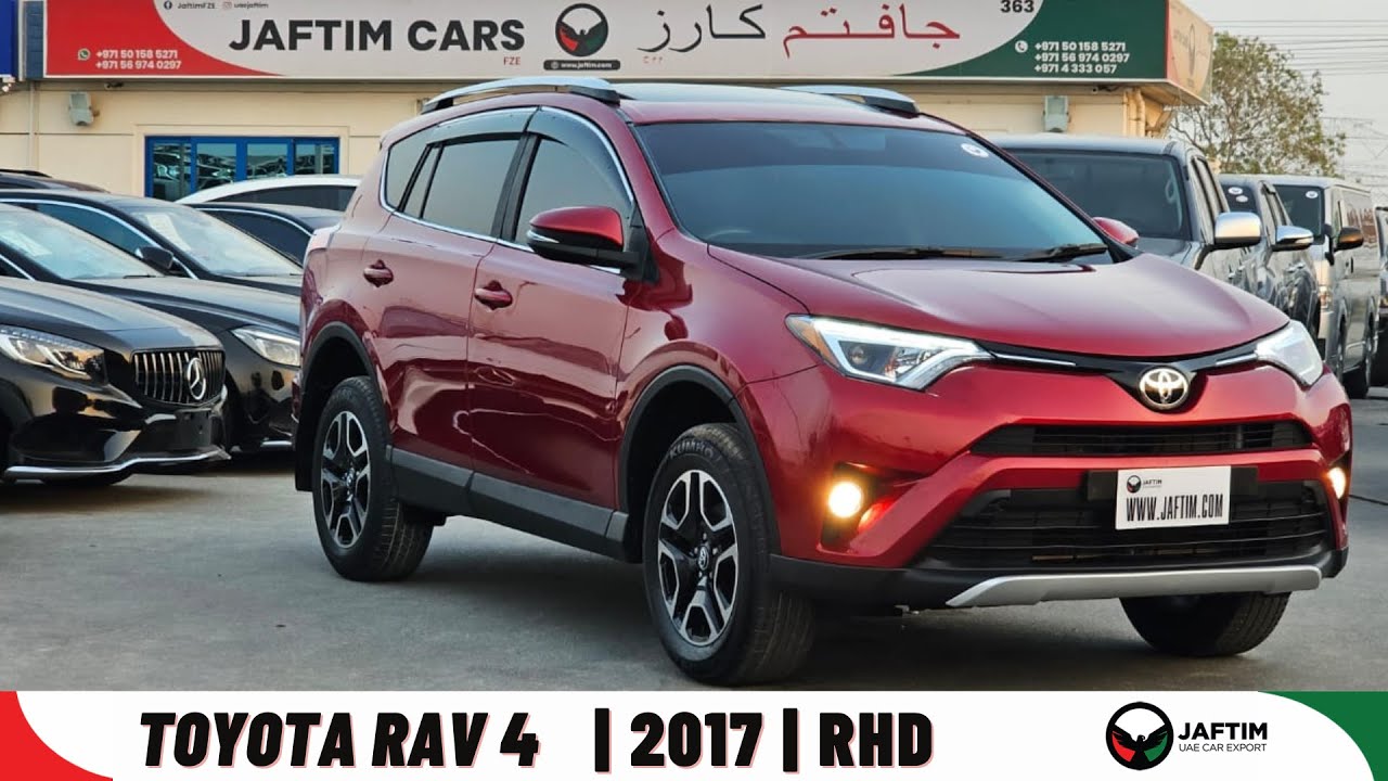 Toyota RAV4 2000CC PETROL | BLACK LEATHER SEATS | RIGHT-HAND-DRIVE | DARK TINTED video