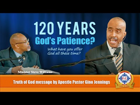 𝟏𝟐𝟎 𝐘𝐞𝐚𝐫𝐬 - 𝐆𝐨𝐝'𝐬 𝐏𝐚𝐭𝐢𝐞𝐧𝐜𝐞? by Apostle Pastor Gino Jennings