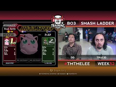 TMT 52 - DD (Puff) VS Trucid (Falcon) - SSBM Smash Ladder - Melee