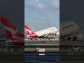 Qantas Airbus A380 800 Takeoff