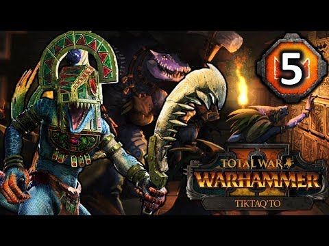 TIKTAQ'TO MAKES SOME NEW "FRIENDS" - Total War Warhammer 2 Lizardmen Campaign #5