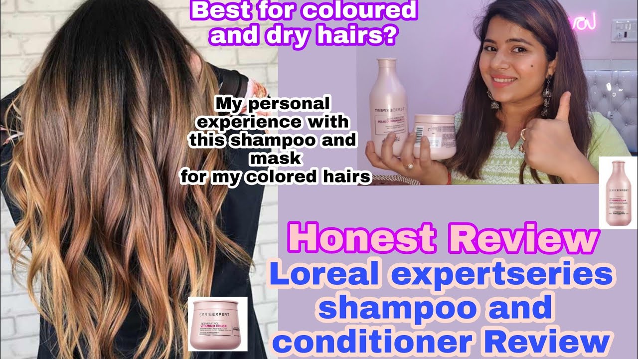 LOREAL expertseries vitamino color Shampoo and Mask Review||100%genuine and honest review