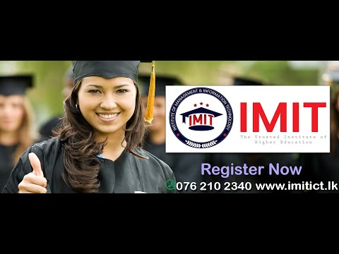 Start your Professional Education With IMIT