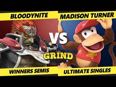 The Grind 131 Online Winners Semis - Bloodynite (Ganondorf) Vs. Madison Turner (Diddy Kong) - SSBU