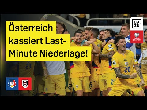 Rumänien - Österreich | European Qualifiers | DAZN Highlights