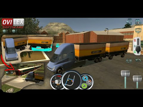 Euro Truck Driver 2018 Update - Double Trailers GamePlay