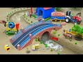 DIY Mini Tractor Builds Strong Brick Bridge Underground Water Tank Science Project Topminigear