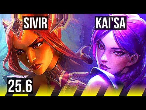 SIVIR & Senna vs KAI'SA & Alistar (ADC) | 6k comeback, 46k DMG | EUW Master | 25.6