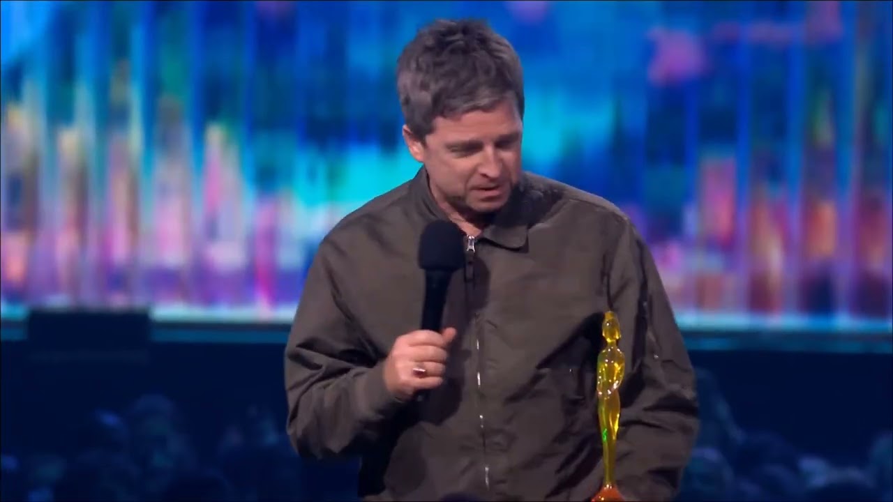 ノエル・ギャラガー受賞スピーチ｜弟とバンドに感謝（BRIT Awards）