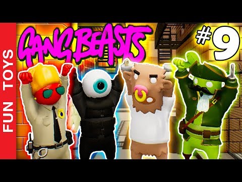 Gang Beasts #9 - Fight for your life in this CRAZY game