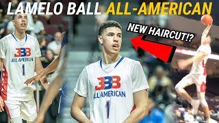LaMelo Ball Rocks NEW HAIRCUT In Last High School Game! BBB All Star Game Went CRAZY 😱
