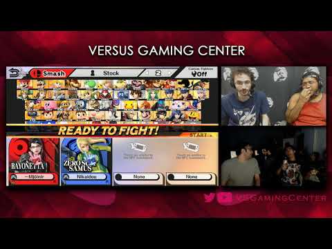 VS Weekly 8/16/18 - Winners Semis - EBM | MuteAce (Bayonetta) vs Mr. Riddle (ZSS) - Smash 4