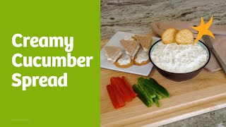 How to Make Kidney-Friendly Creamy Cucumber Spread