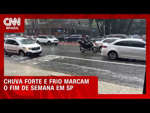 SP terá chuva forte e queda de temperatura no fim de semana; veja a previsão | CNN NOVO DIA