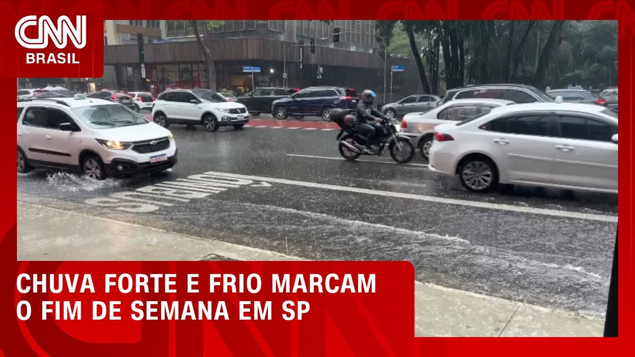 SP terá chuva forte e queda de temperatura no fim de semana; veja a previsão | CNN NOVO DIA