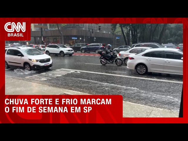 SP terá chuva forte e queda de temperatura no fim de semana; veja a previsão | CNN NOVO DIA