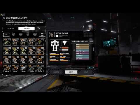 Battletech-All DLCs-Modded[GP7] "Building the ultimate PPC Lance!" (MechBay)