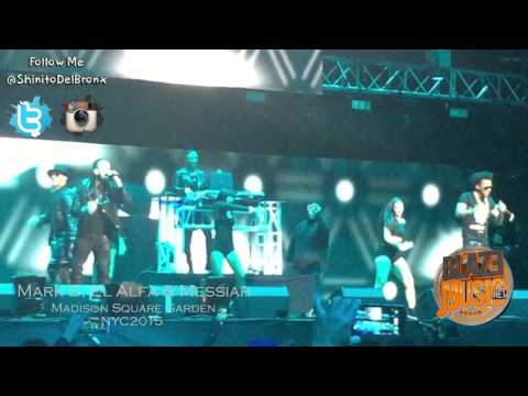 Mark B, El Alfa & Messiah Live MSG Megaton2015 NYC