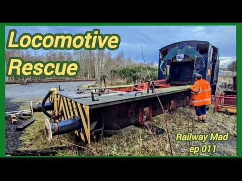 PART ONE Steam locomotive rescue. Broken engines and broken bodies! Train restoration episode 011
