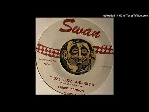 Freddy Cannon - Buzz Buzz A-Diddle-It (Swan) 1960