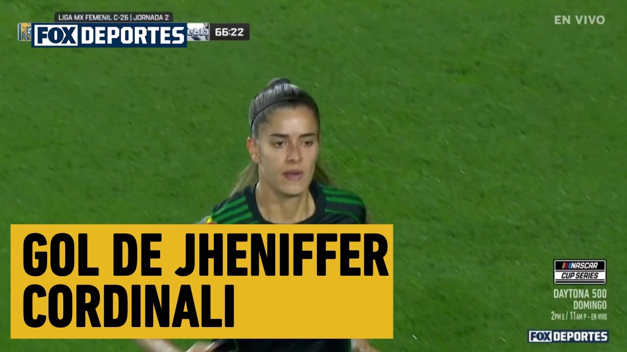 🥳⚡ GOL DE JHENIFFER CORDINALI. | Tigres UANL 3-0 Puebla FC | Clausura 2026 | Liga MX Femenil