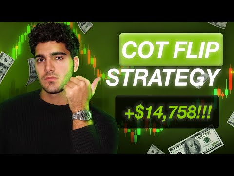 Copy My EASY Institutional Trading Strategy [COT FLIP Explained]
