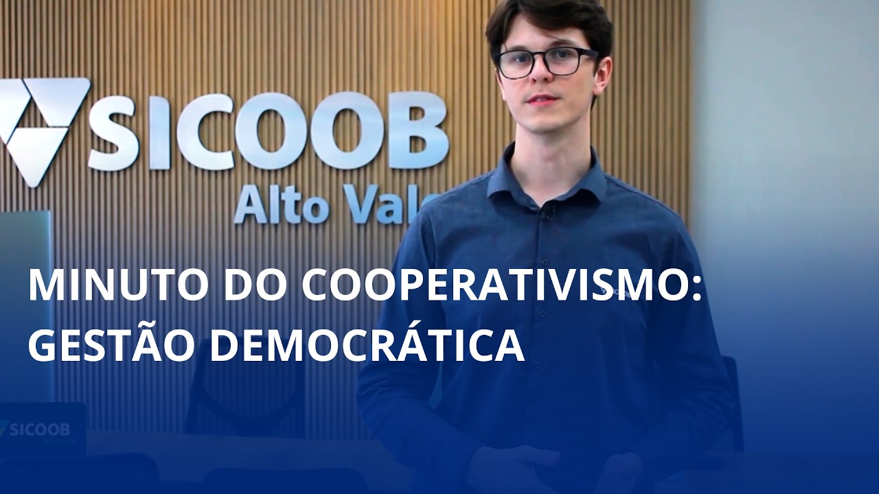 Minuto do Cooperativismo: gestão democrática
