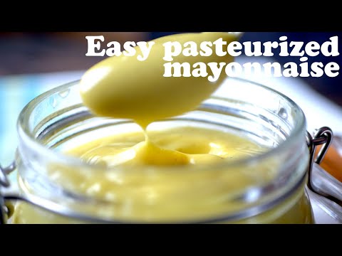 Failproof One Egg Pasteurize Mayonnaise Recipe For Yummy Salad & Sandwiches