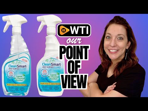 CleanSmart Daily Surface Cleaner and Pet-safe Disinfectant - WTI product video review