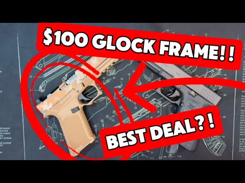 CHEAPEST Glock Frame?! Is It Worth it?? Review of the SCT Frame!