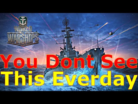 World of Warships- Now Here Is Something You Don't See Everyday