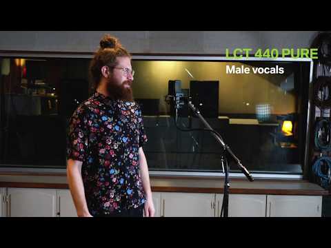LCT 440 PURE - Male vocals - Sound samples by LEWITT
