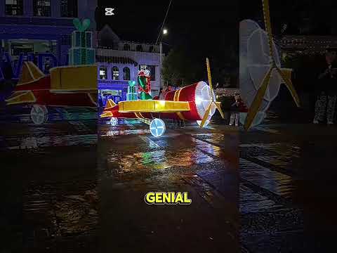 Visitamos el hermoso alumbrado  navideño del municipio de Chia Cundinamarca #shorts #viajes