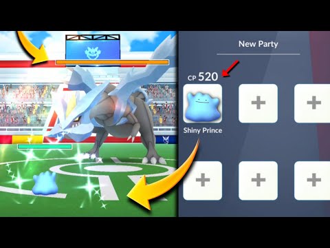 Shiny ditto vs kyurem | Used only shiny ditto in kyurem raids.