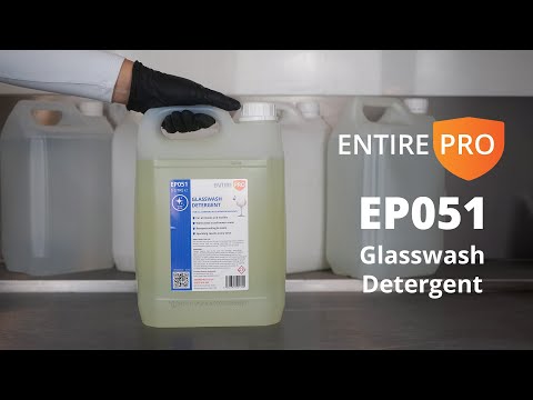 Entire Pro EP051 Glasswash Detergent 5 Litre
