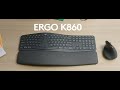 Logitech Tastatur Ergo K860