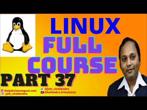 Linux Tutorial |Part 37|TCP-IP Concepts, Services, Hosts,Routing |DNS| xinetd Super Server|NFS|Modem