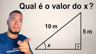 UM DETALHE pode te fazer ERRAR essa questão de TRIGONOMETRIA