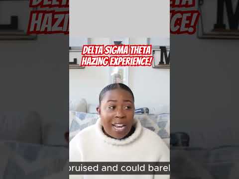Delta Sigma Theta Hazing Experience! #greek