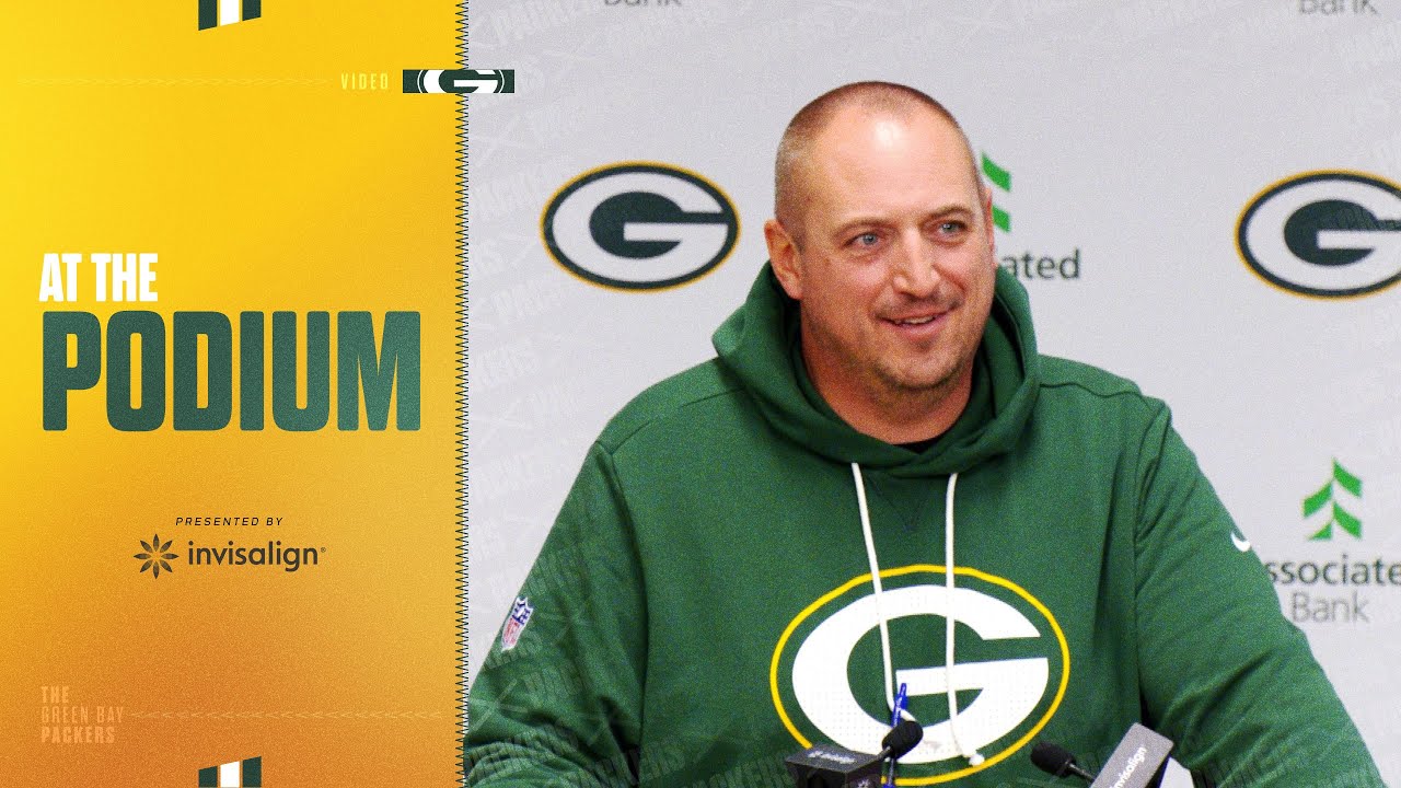 Adam Stenavich discusses protecting the football against Chicago’s defense