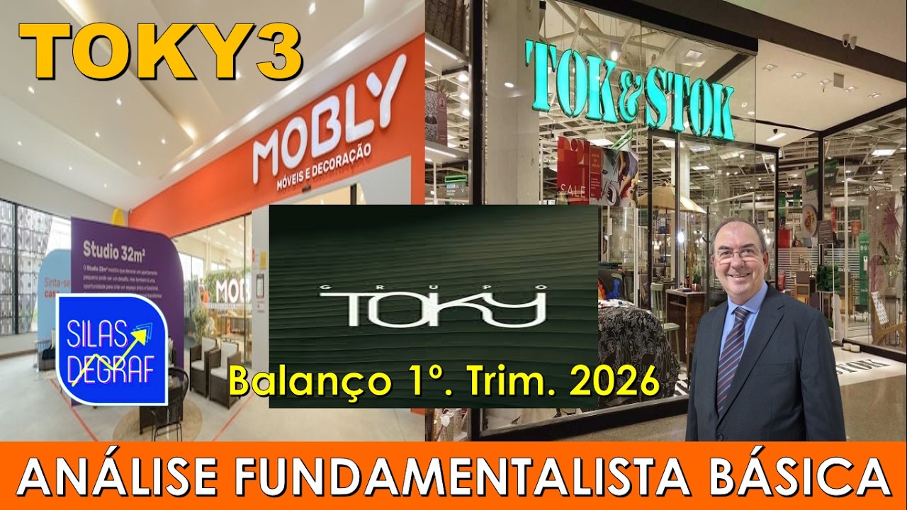 TOKY3 - GRUPO TOKY S/A ( MOBLY E TOK STOCK). O QUE ACONTECEU. ANÁLISE DE BALANÇOS PROF. SILAS DEGRAF