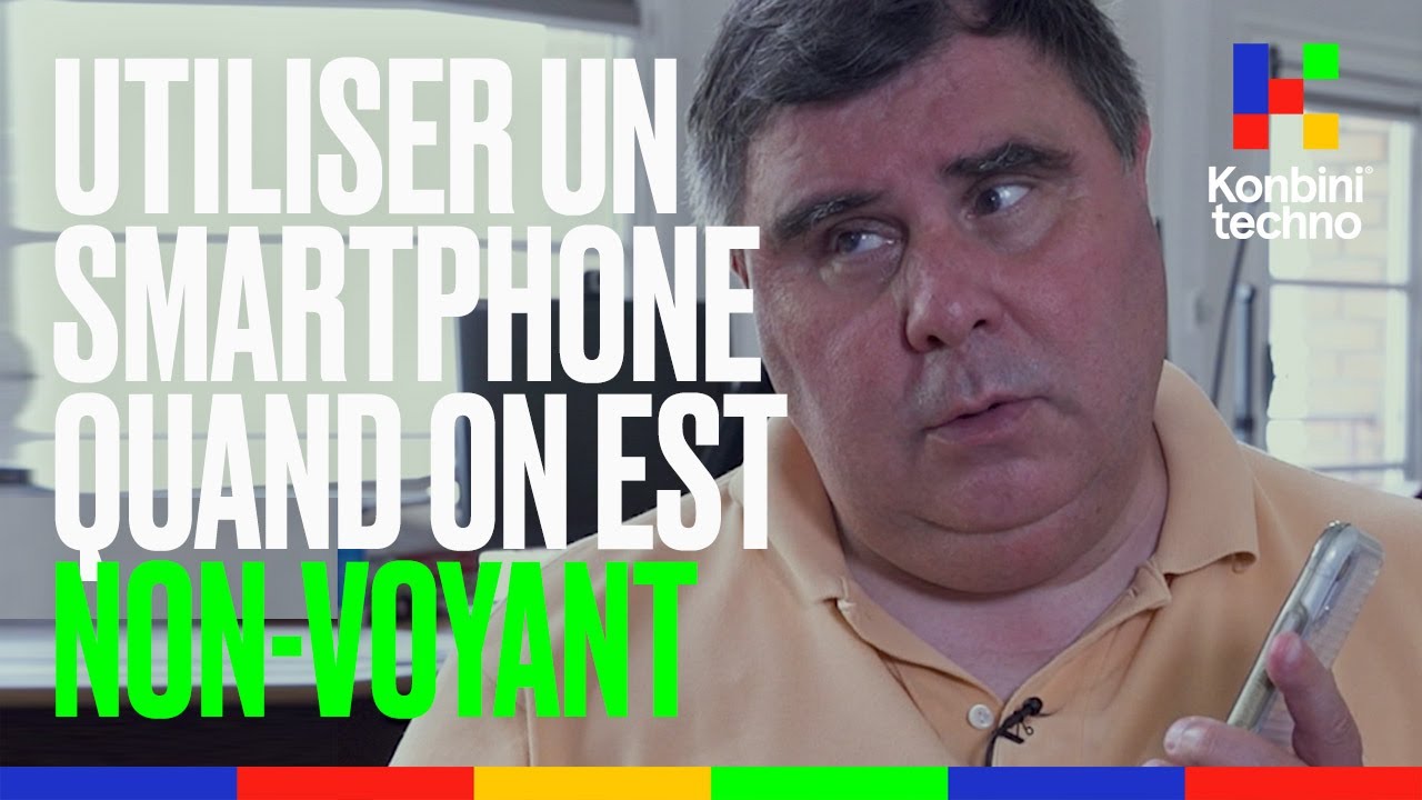Je suis non-voyant et pourtant j'utilise un smartphone, voici comment | Le Speech de Manuel Pereira