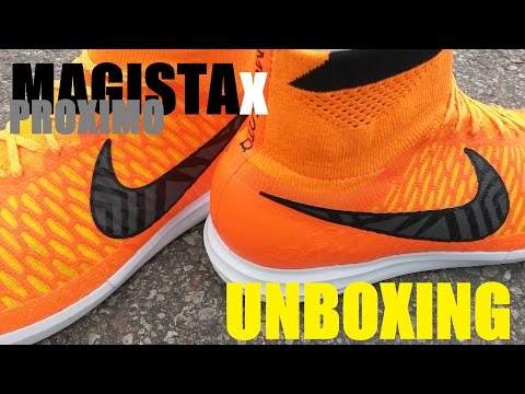 Unboxing: Nike Magista X Proximo IC Orange + ON FEET #1