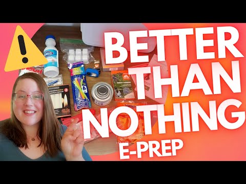 $35 Mini Emergency Kits on a Budget (for new Preppers! or loved ones)